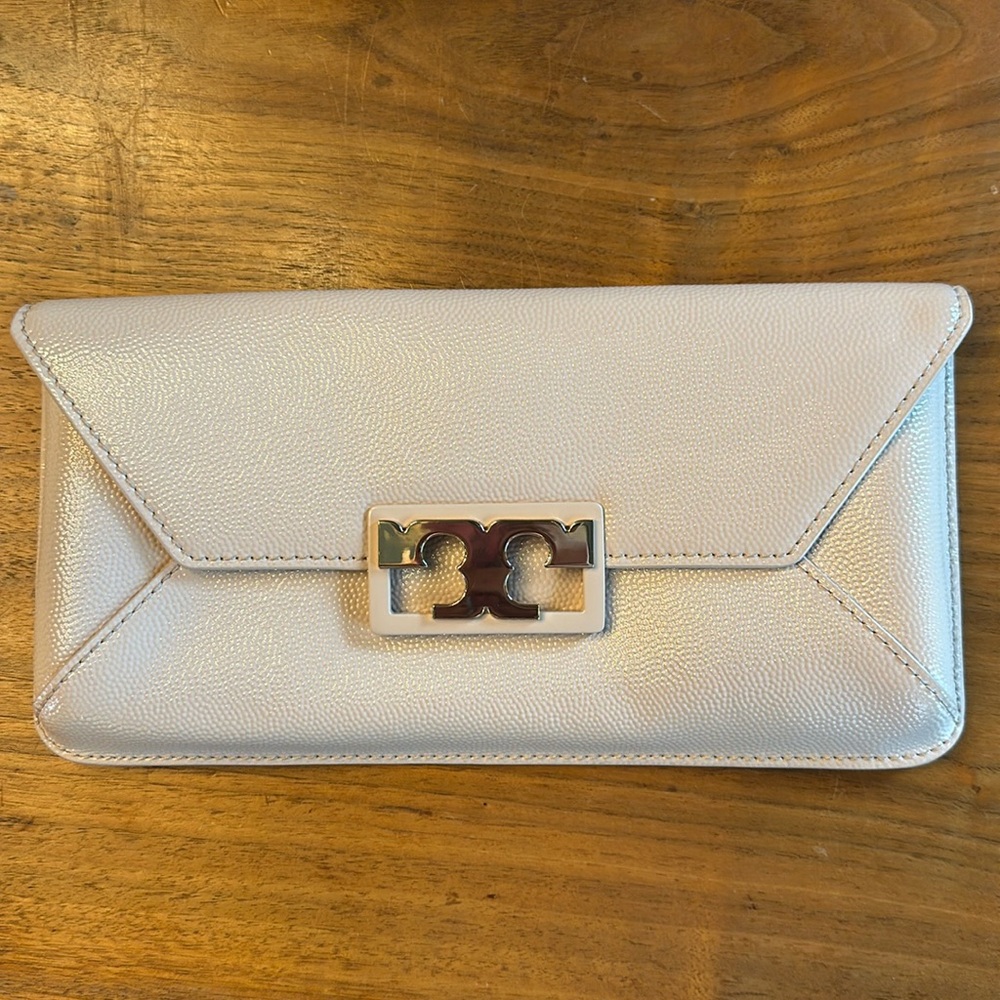Tory Burch Gigi Patent Leather Clutch